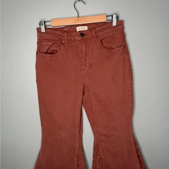 Shyanne High Rise Tulip Hem Super Flare Jeans - Picture 4 of 11